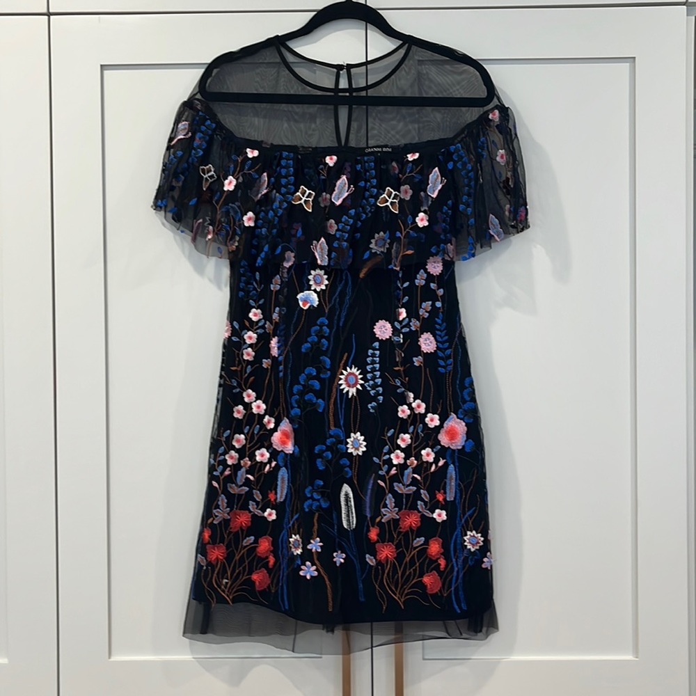 Gianni bini black cocktail dress